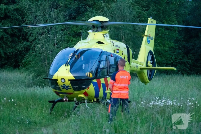 Inzet traumahelikopter trekt veel bekijks