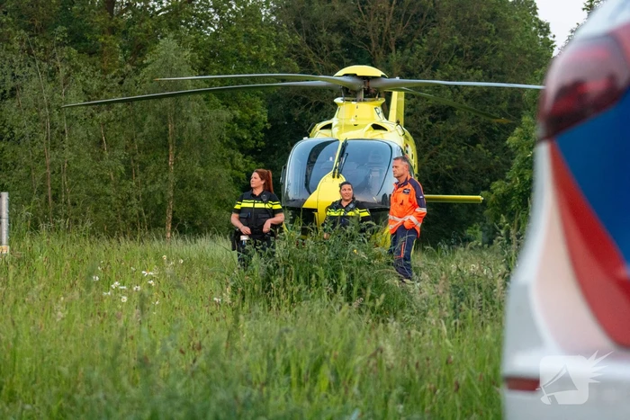 Inzet traumahelikopter trekt veel bekijks