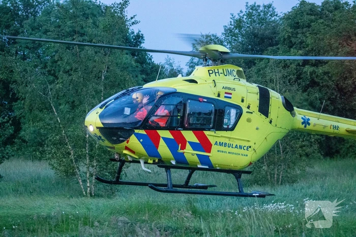 Inzet traumahelikopter trekt veel bekijks