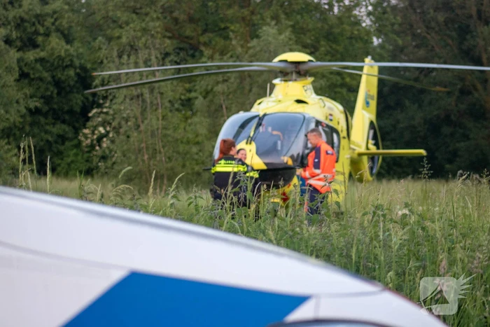 Inzet traumahelikopter trekt veel bekijks