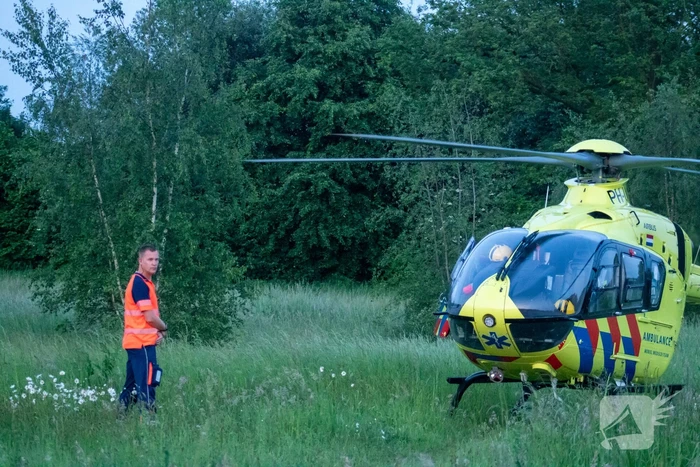Inzet traumahelikopter trekt veel bekijks