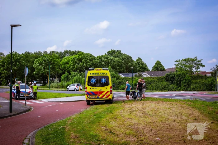 Vrouw bij het oversteken aangereden