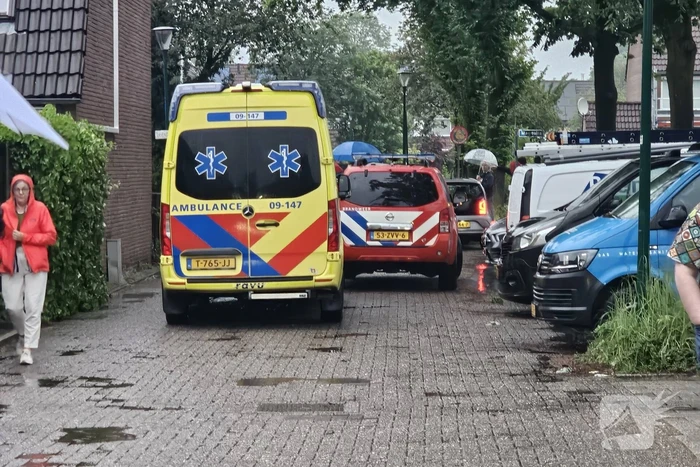 Persoon gewond bij woningbrand