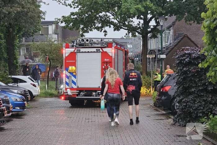 Persoon gewond bij woningbrand