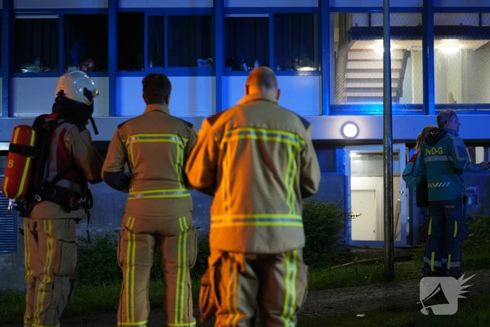 AZC ontruimd nadat elektrische fiets in brand vliegt