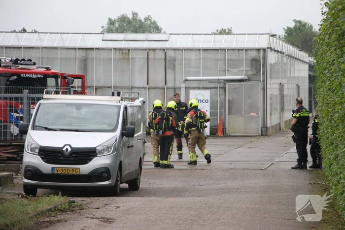 Brandweer doet onderzoek naar gaslucht