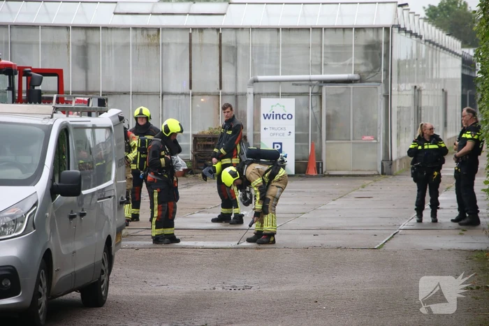 Brandweer doet onderzoek naar gaslucht