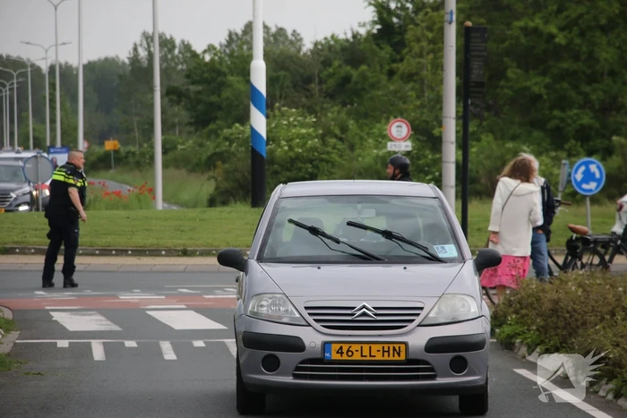 Wederom aanrijding op beruchte rotonde