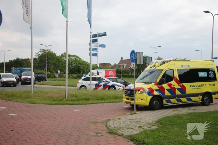 Wederom aanrijding op beruchte rotonde