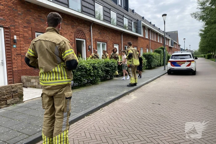 Kind sluit zichzelf op in kast