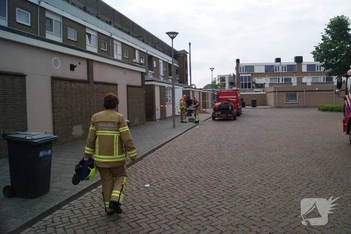 Brandweer doet onderzoek naar gaslucht