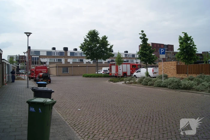 Brandweer doet onderzoek naar gaslucht