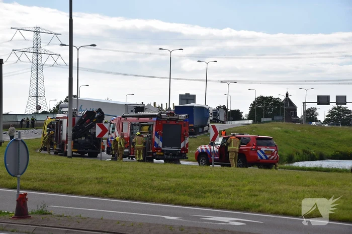 Zeer ernstig ongeval met vrachtwagen