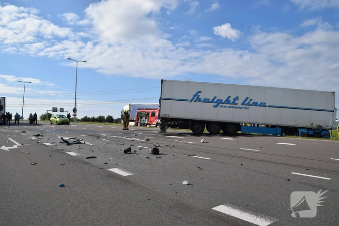 Zeer ernstig ongeval met vrachtwagen