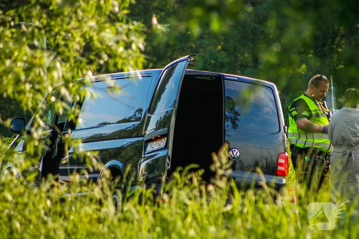 Voertuigen beschadigd na botsing