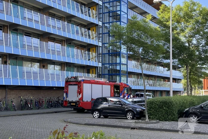 Brandweer verricht metingen naar gaslucht