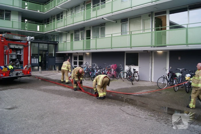 Brandweer ingezet voor brand in keuken