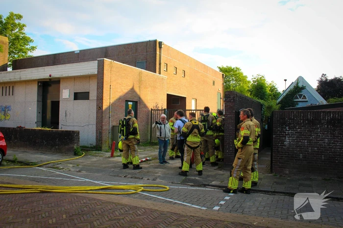 Brand in telefooncentrale snel onder controle