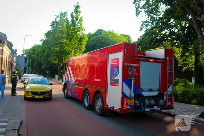 Brand in telefooncentrale snel onder controle