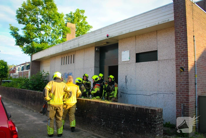 Brand in telefooncentrale snel onder controle