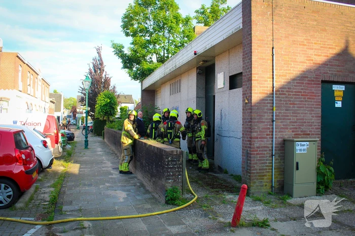 Brand in telefooncentrale snel onder controle
