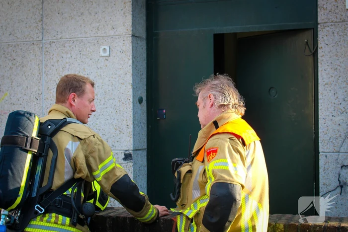 Brand in telefooncentrale snel onder controle
