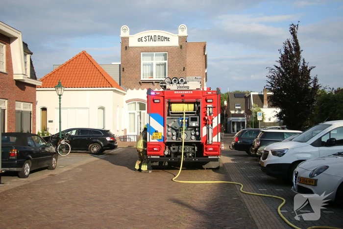 Brand in telefooncentrale snel onder controle