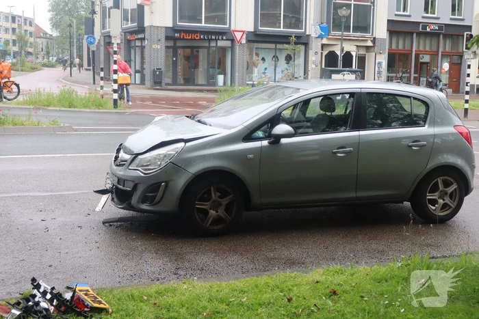 Schade na kop-staart botsing