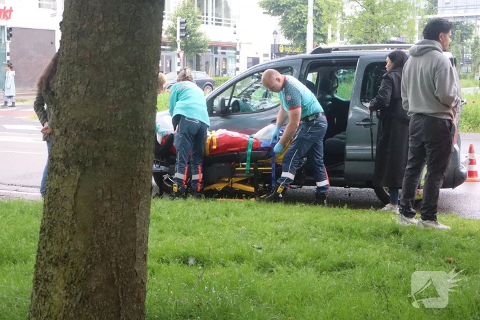 Schade na kop-staart botsing