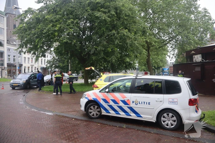Schade na kop-staart botsing