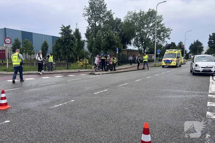 Personen op fatbike gewond bij aanrijding met auto
