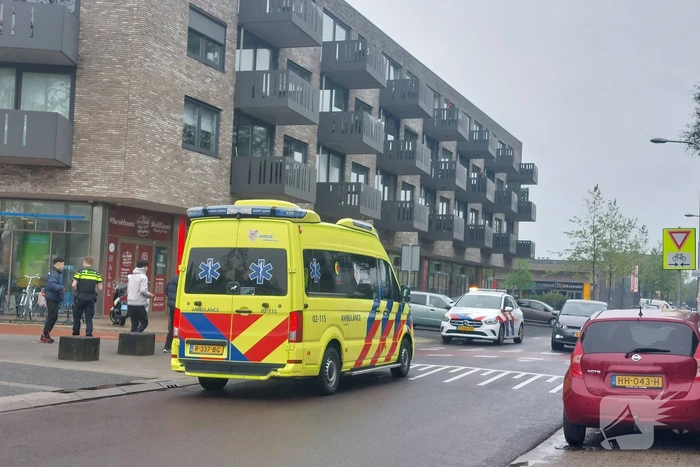 Fietser gewond bij botsing met auto