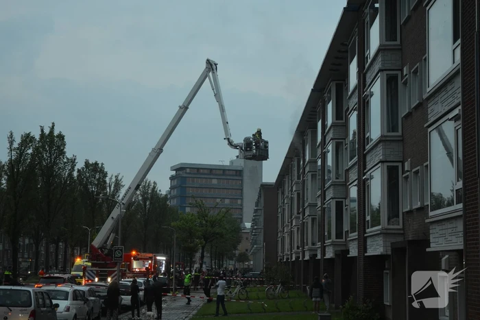 Flinke rookontwikkeling bij brand in flat