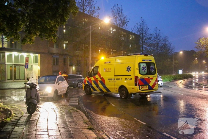 Scooterrijder gewond na val