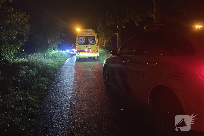 Auto zwaar beschadigd na crash tijdens achtervolging