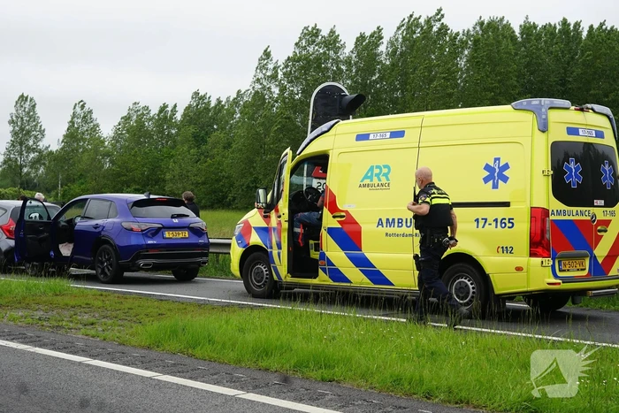 Meerdere voertuigen betrokken bij ongeval