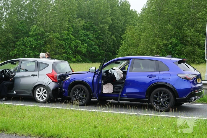 Meerdere voertuigen betrokken bij ongeval