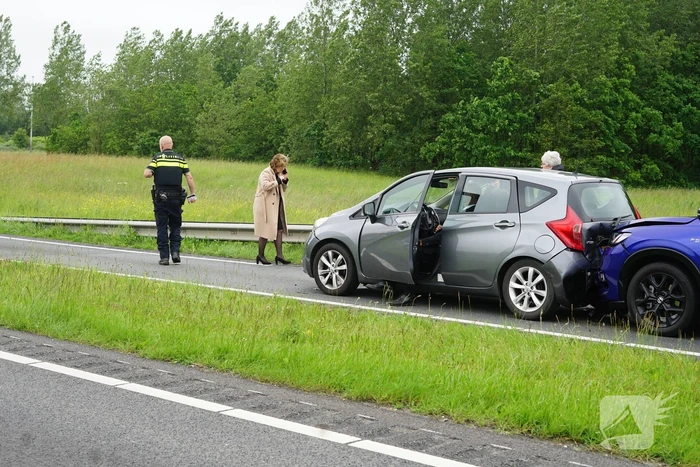 Meerdere voertuigen betrokken bij ongeval