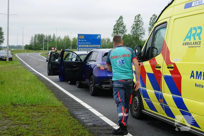 Meerdere voertuigen betrokken bij ongeval