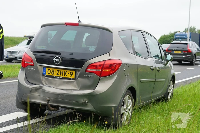 Meerdere voertuigen betrokken bij ongeval