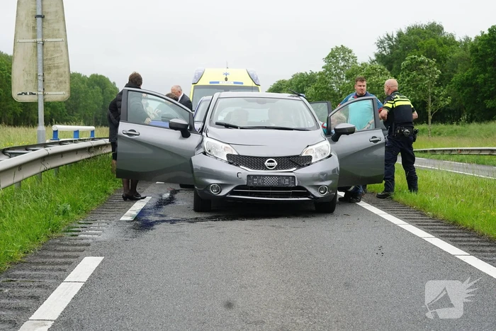 Meerdere voertuigen betrokken bij ongeval