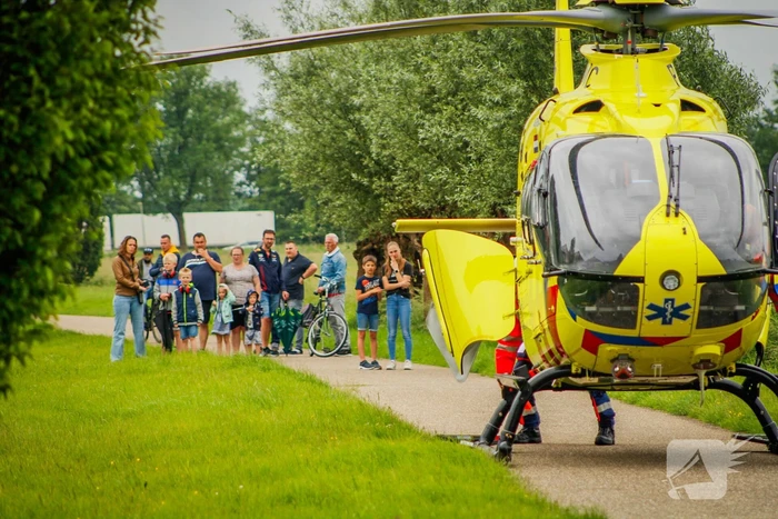 Traumahelikopter ingezet bij medische noodsituatie