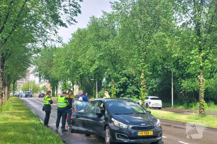 Flinke schade na botsing tussen auto's