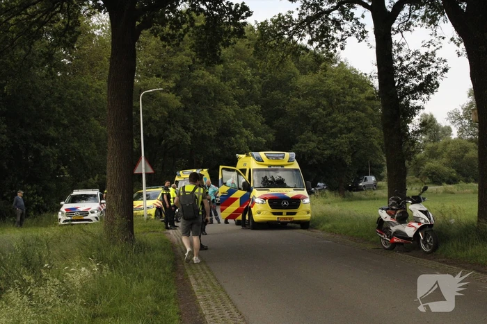 Brommerrijder gewond na val