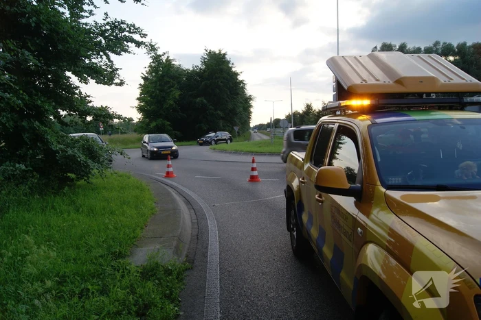 Bestuurder gewond na crash