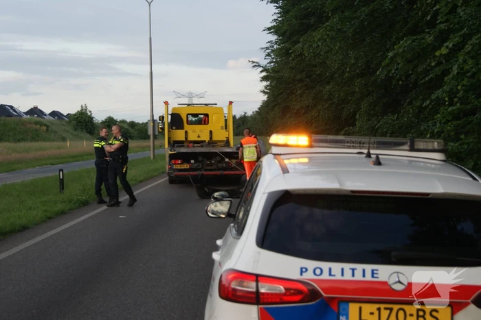 Bestuurder gewond na crash