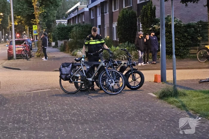Veel politie op de been na ongeval met fatbikes
