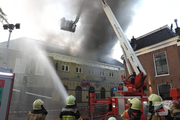 brand kleine kerkstraat sneek