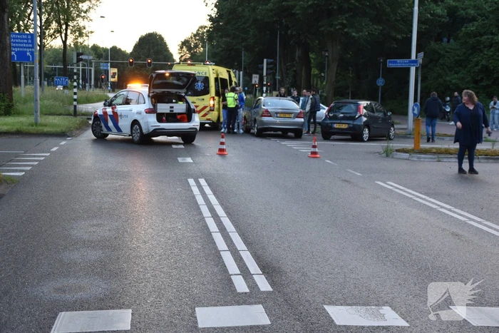 Flinke schade bij ongeval op kruising