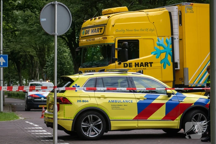 Traumahelikopter landt voor fietser bij berucht fietspad